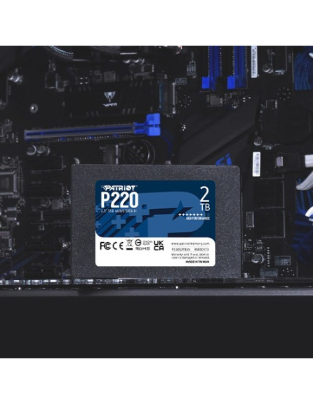 Ssd Patriot P220 2Tb Sata3 2,5" P220S2Tb25