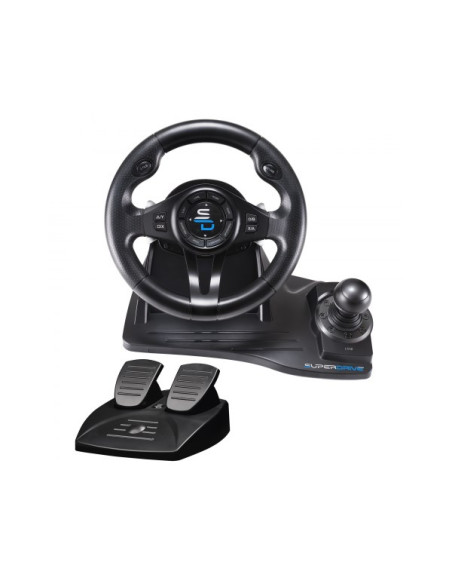 Subsonic Sa5596-Ng Kontroler Gier Czarny Usb Kierownica + Pedały Pc, Playstation 4, Xbox One, Xbox Series X