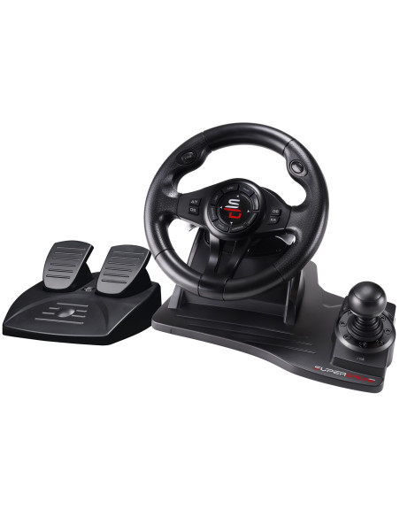 Subsonic Sa5596-Ng Kontroler Gier Czarny Usb Kierownica + Pedały Pc, Playstation 4, Xbox One, Xbox Series X