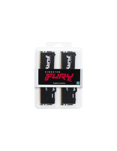 Kingston Fury Ddr5 32Gb (2X16Gb) 5200Mhz Cl36 Beast Black Rgb Expo