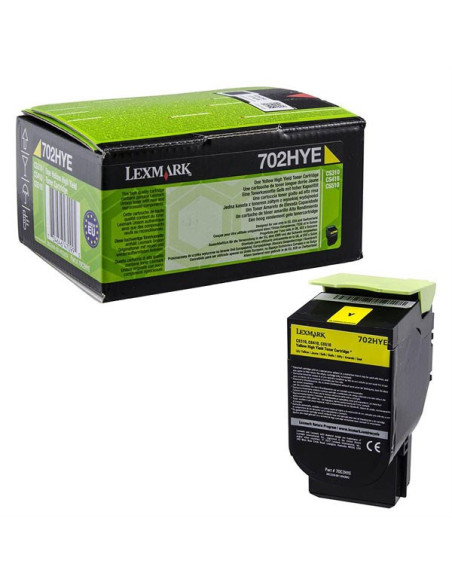 Lexmark Toner 70C2Hye Yellow
