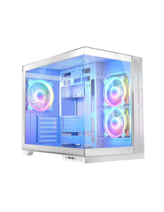 Modecom Obudowa Volcno Panorama Apex Argb 3F Midi White