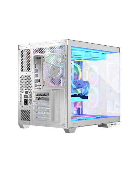 Modecom Obudowa Volcno Panorama Apex Argb 3F Midi White