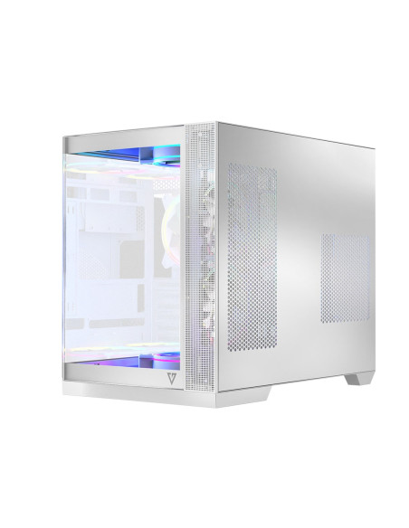 Modecom Obudowa Volcno Panorama Apex Argb 3F Midi White