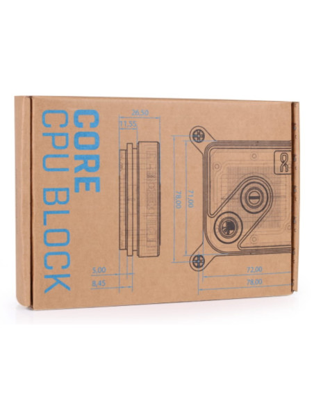 Alphacool Core 1 Lt Aurora Blok Wodny