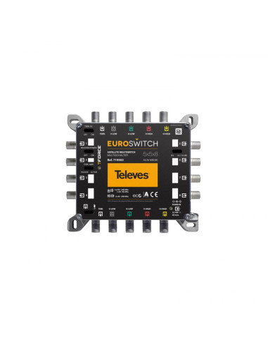 Euroswitch Televes 5X5X8 Ref. 719503