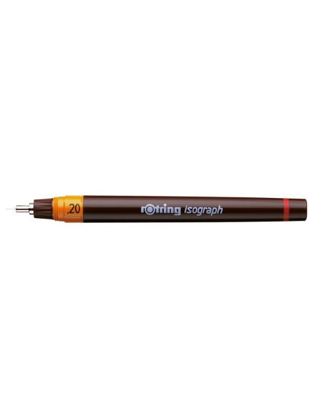Rotring Isograph 0.2/0.3/0.5 Długopis Żelowy Czarny 4 Szt.