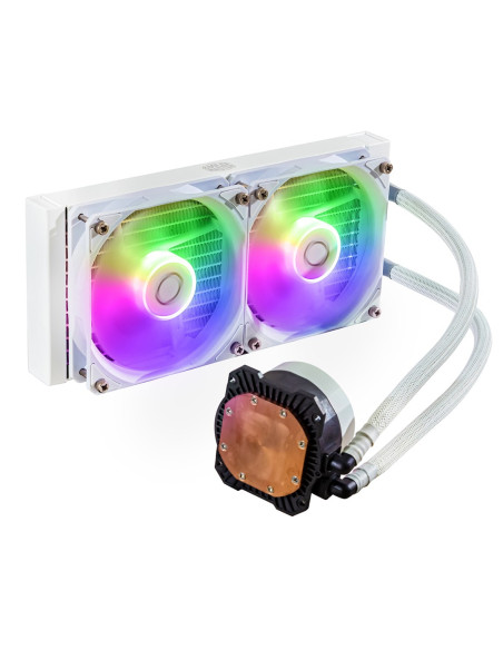 Cooler Master Chłodzenie Wodne Cpu Masterliquid 240L Core Argb Białe Mlw-D24M-A18Pz-Rw