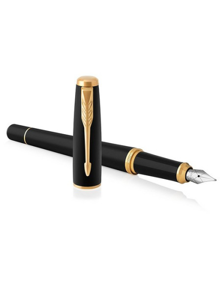 Parker Urban Wieczne Pióro System Napełniania Nabojem Czarny, Złoto 1 Szt.