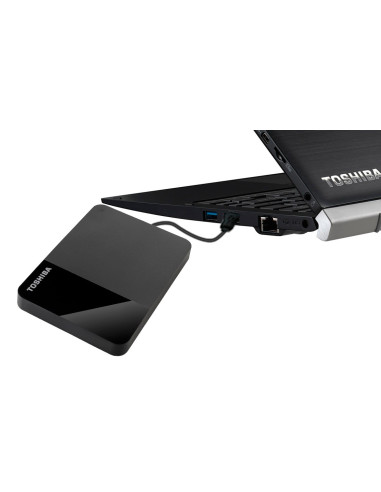 Toshiba Canvio Ready Zewnętrzny Dysk Twarde 1 Tb 2.5" Micro-Usb B 3.2 Gen 1 (3.1 Gen 1) Czarny