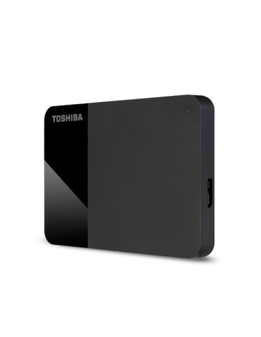 Toshiba Canvio Ready Zewnętrzny Dysk Twarde 1 Tb 2.5" Micro-Usb B 3.2 Gen 1 (3.1 Gen 1) Czarny
