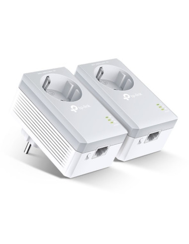 Tp-Link Tl-Pa4010P Kit V5 Karta Sieciowa Do Powerline 600 Mbit/S Przewodowa Sieć Lan Biały 2 Szt.