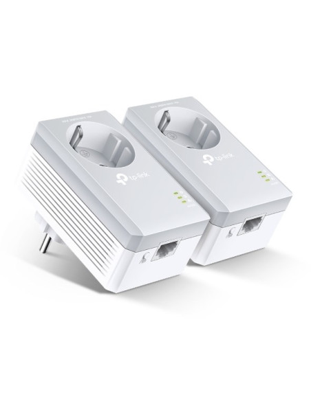 Tp-Link Tl-Pa4010P Kit V5 Karta Sieciowa Do Powerline 600 Mbit/S Przewodowa Sieć Lan Biały 2 Szt.
