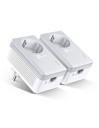 Tp-Link Tl-Pa4010P Kit V5 Karta Sieciowa Do Powerline 600 Mbit/S Przewodowa Sieć Lan Biały 2 Szt.