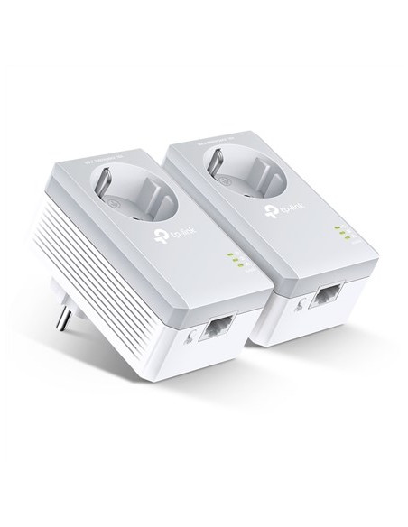 Tp-Link Tl-Pa4010P Kit V5 Karta Sieciowa Do Powerline 600 Mbit/S Przewodowa Sieć Lan Biały 2 Szt.