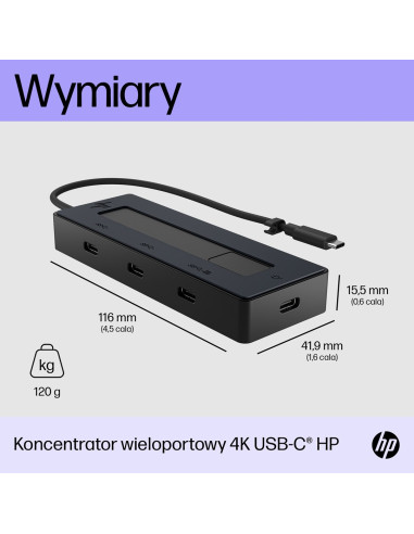 Hp 4K Usb-C Multiport Hub (Eu)