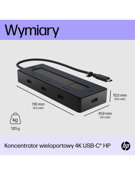 Hp 4K Usb-C Multiport Hub (Eu)
