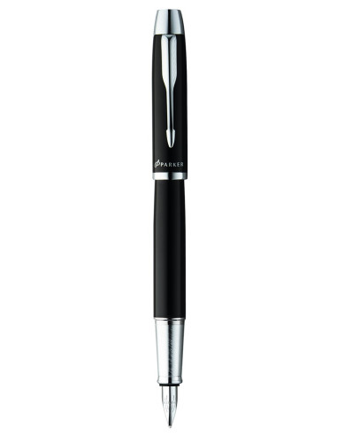 Parker 2093215 Zestaw Piór Czarny, Srebrny 2 Szt.