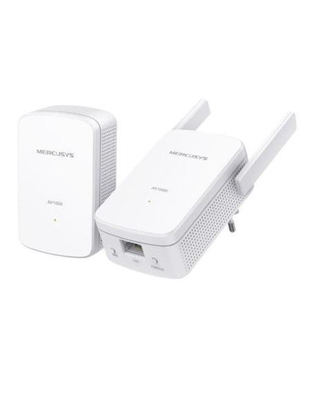 Mercusys Av1000 Gigabit Powerline Wi-Fi Kit Mp510 Kit 1000 Mbit/S Ethernet Lan (Rj-45) Ports 1 802.11N