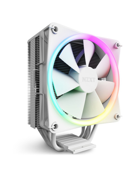 Nzxt T120 Rgb Procesor Chłodnica Powietrza 12 Cm Biały 1 Szt.
