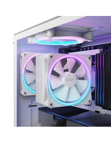 Nzxt T120 Rgb Procesor Chłodnica Powietrza 12 Cm Biały 1 Szt.