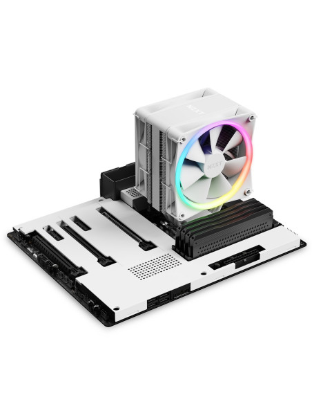 Nzxt T120 Rgb Procesor Chłodnica Powietrza 12 Cm Biały 1 Szt.