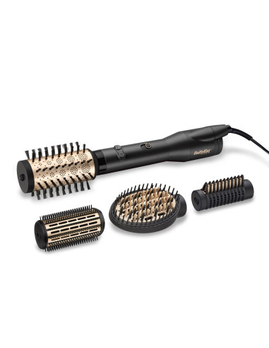 Suszarko-Lokówka Z Jonizacją Do Włosów Babyliss As970E (650W  Kolor Czarno-Złoty)