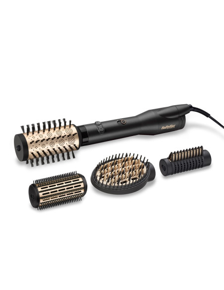 Suszarko-Lokówka Z Jonizacją Do Włosów Babyliss As970E (650W  Kolor Czarno-Złoty)