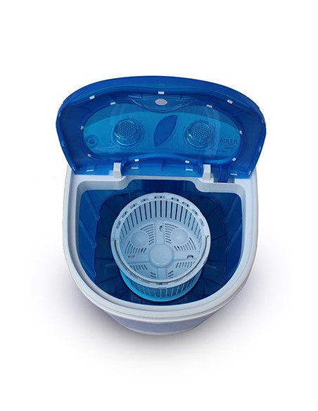 Pralka Turystyczna Adler Ad 8051 (1000 Obr/Min  3 Kg  370 Mm  Kolor Niebieski)