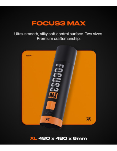Fnatic Focus3 Max L Podkładka Dla Graczy Pomarańczowy