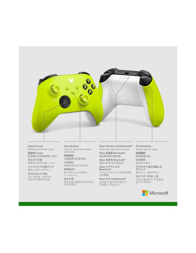Microsoft Xbox Kontroler Bezprzewodowy Żółty