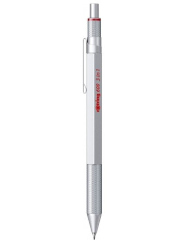 Długopis I Ołówek Trzy W Jednym Multipen Rotring 600 Silver