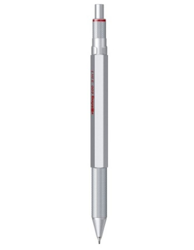 Długopis I Ołówek Trzy W Jednym Multipen Rotring 600 Silver