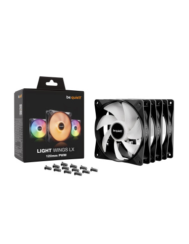 Wentylator Be Quiet! Light Wings Lx 120Mm Pwm Triple Pack