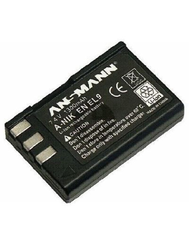 Ansmann A-Nik En El 9 Litowo-Jonowa (Li-Ion) 1000 Mah