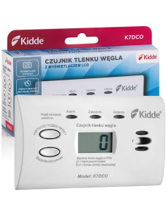 Czujnik Czadu Z Wyświetlaczem Kidde K7Dco