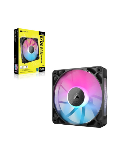 Corsair Icue Link Rx120 Rgb Wentylator 12Cm Do Obudowy Czarny