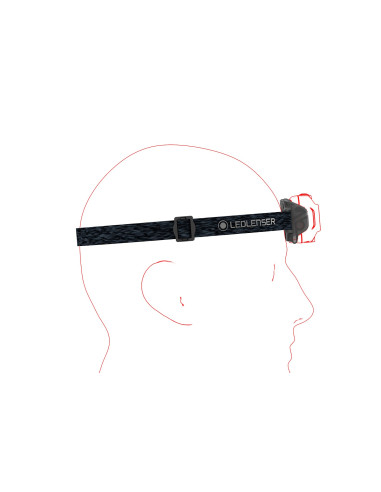 Latarka Czołowa Led Ledlenser Hf4R Core Black