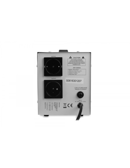 Stabilizator Napięcia Avr 2000Va 8-11%