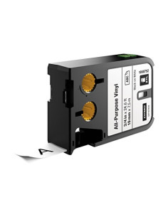 Taśma Termotransferowa Dymo Xtl Winylowa Permanentna/Endlessly 19Mm X 7M Czarna 2