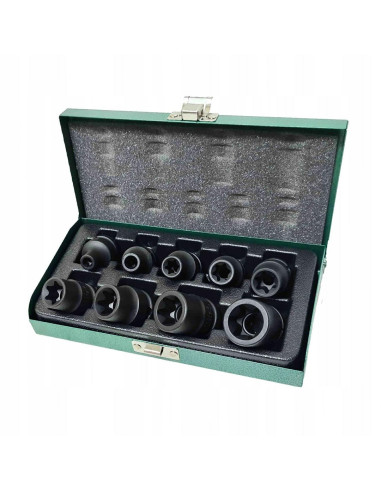 Honiton Nasadki Udarowe 1/2" 9Cz. Torx  E8-E24  H4109