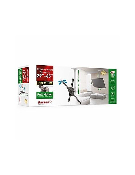 Uchwyt Sufitowy Do Tv 13-65" Led/Lcd 40Kg Regulowany