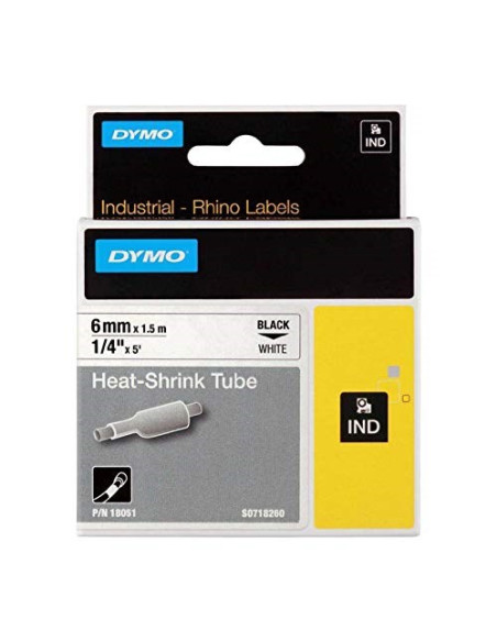 Dymo Rhinopro Heat Shrink Tubes Taśmy Do Etykietowania D1