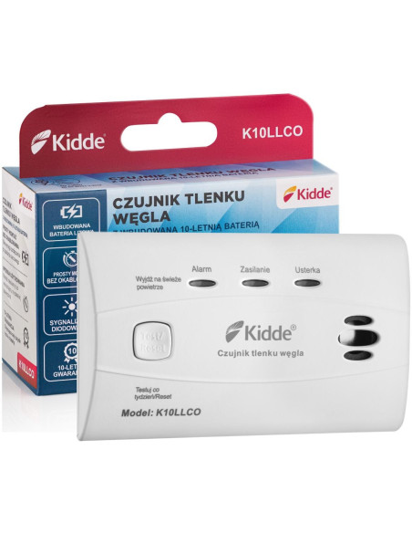 Czujnik Czadu Kidde K10Llco