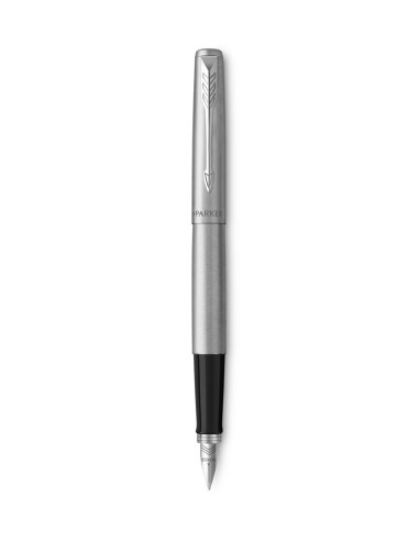 Parker 2093258 Zestaw Piór Czarny, Srebrny 2 Szt.