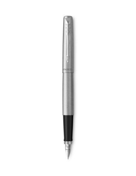Parker 2093258 Zestaw Piór Czarny, Srebrny 2 Szt.