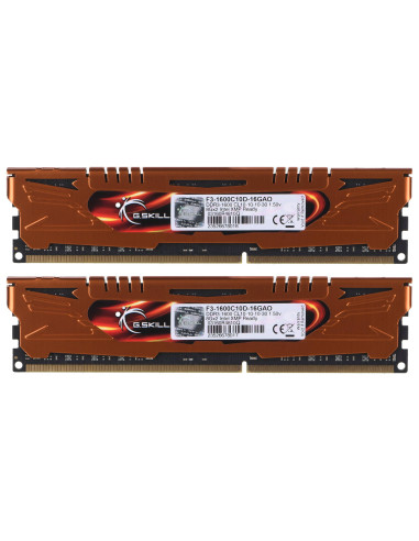 G.skill Ares Ddr3 2X8Gb 1600Mhz Cl10 Xmp Low Profile F3-1600C10D-16Gao