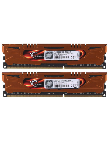 G.skill Ares Ddr3 2X8Gb 1600Mhz Cl10 Xmp Low Profile F3-1600C10D-16Gao