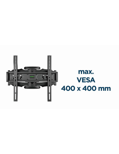 Gembird Wm-58St-01 Regulowany Uchwyt Ścienny Do Telewizora (Obrót I Pochylenie), 32" - 58" (36 Kg)