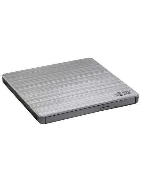 Hitachi-Lg Slim Portable Dvd-Writer Dysk Optyczny Dvd±Rw Srebrny